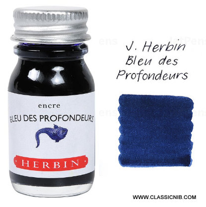 10 ML J. Herbin Bleu Des Profondeurs